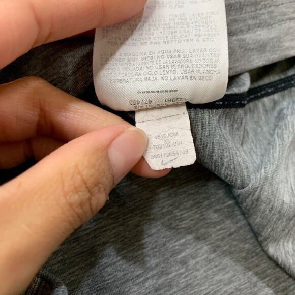 Nike Pro Tank Top Mens XL Extra Large Fitted Grey Heather Training Dri Fit - Picture 8 of 13